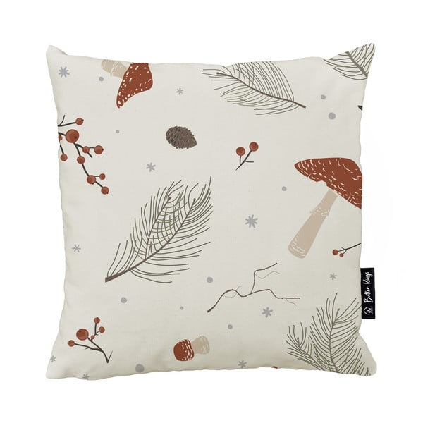Dekoratyvinis pagalvės užvalkalas 45x45 cm Toadstools – Butter Kings