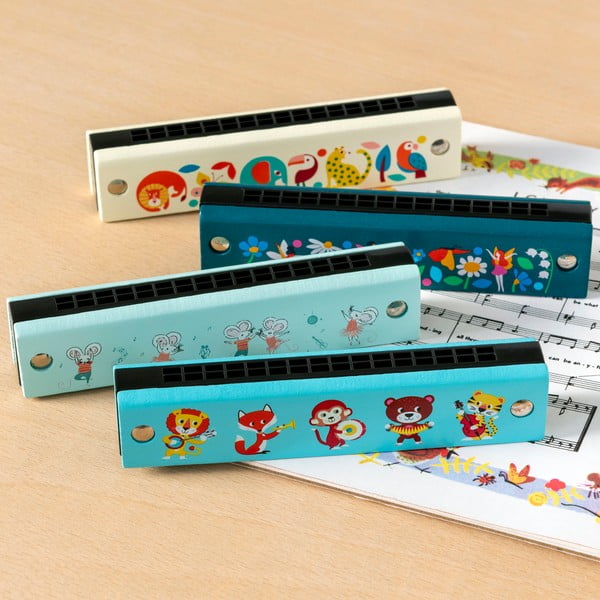 Vaikiškas muzikinis žaislas Harmonica Wild Wonders – Rex London-image-2