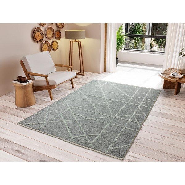 Kilimas pilkos spalvos 80x150 cm Lux – Universal-image-1