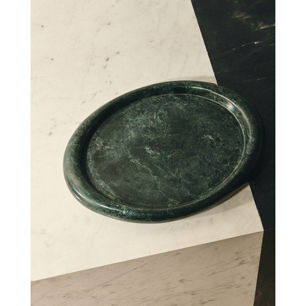 Iš marmuro dekoratyvinis padėklas 23x30 cm Lenorel – Kave Home-image-1