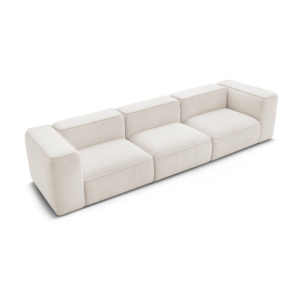 Sofa baltos spalvos 345 cm Zephyr – Bobochic Paris-image-4