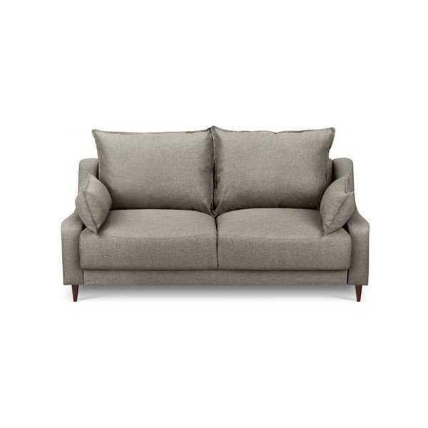 Rudos ir smėlio spalvos sofa Mazzini Sofas Ancolie, 150 cm