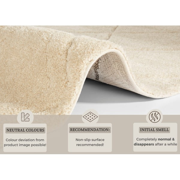 Kreminės spalvos kilimas Mint Rugs Norwalk Colin, 120 x 170 cm-image-4