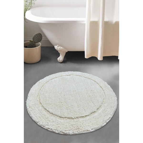 Vonios kilimėlis kreminės spalvos Wolle – Foutastic
