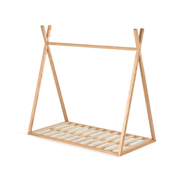 Vaikiška lova natūralios spalvos 70x140 cm Maralis Teepee – Kave Home-image-2