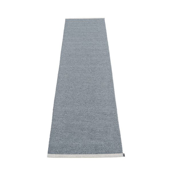 Pilkos spalvos lauko kilimas 60x250 cm Mono Granit – Pappelina