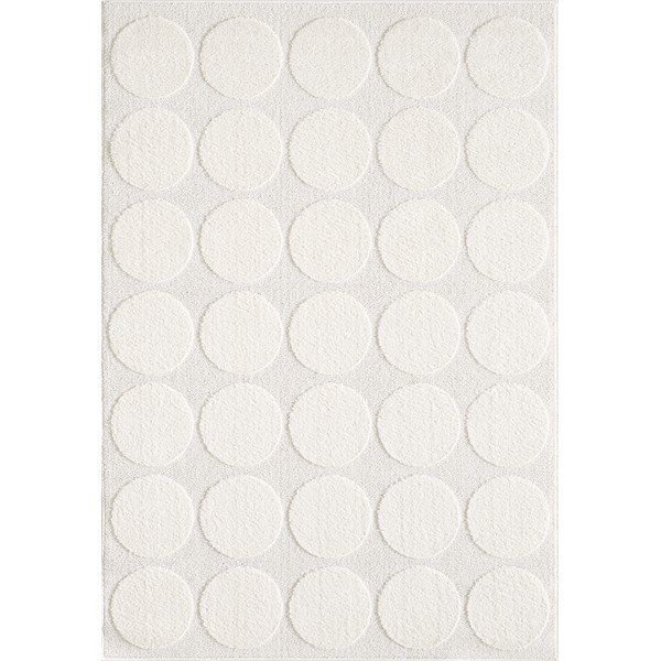 Kreminės spalvos kilimas 120x170 cm Bubble – ESTE