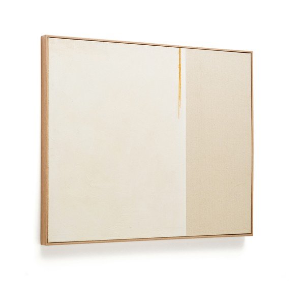 Paveikslas tapyba rankomis (tapyba) su rėmeliu/tapyba ant drobės 80x100 cm Salin – Kave Home-image-2