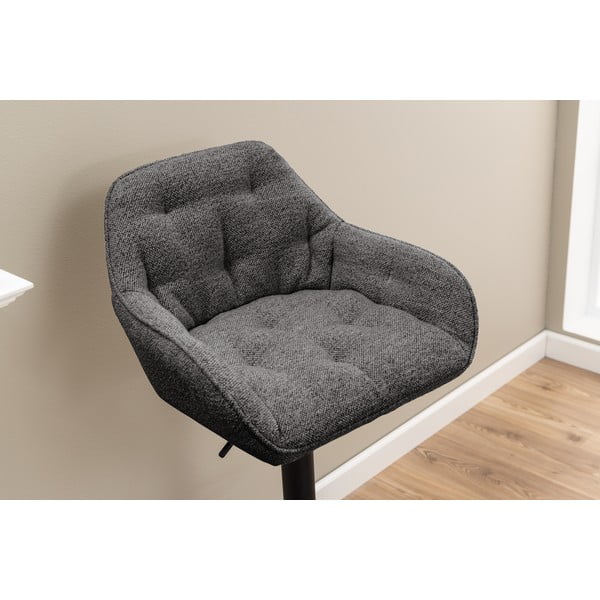 Su pasukimo funkcija baro taburėtės tamsiai pilkos spalvos 2 vnt. 109 cm Brooke – Actona-image-2