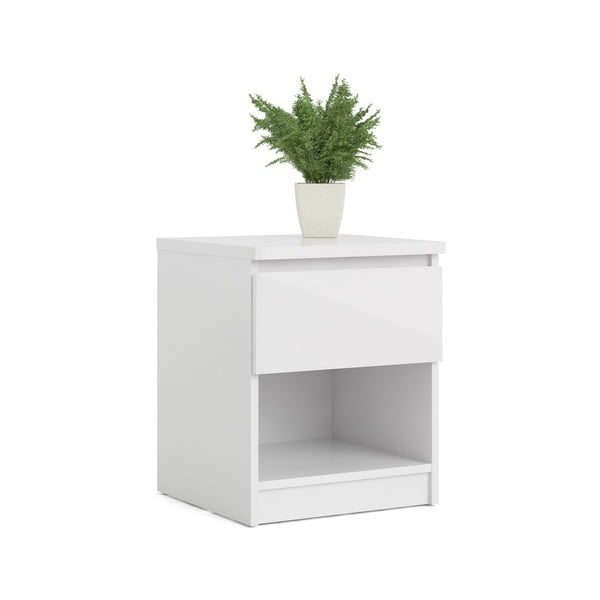 Baltas naktinis staliukas Naia - Tvilum-image-2