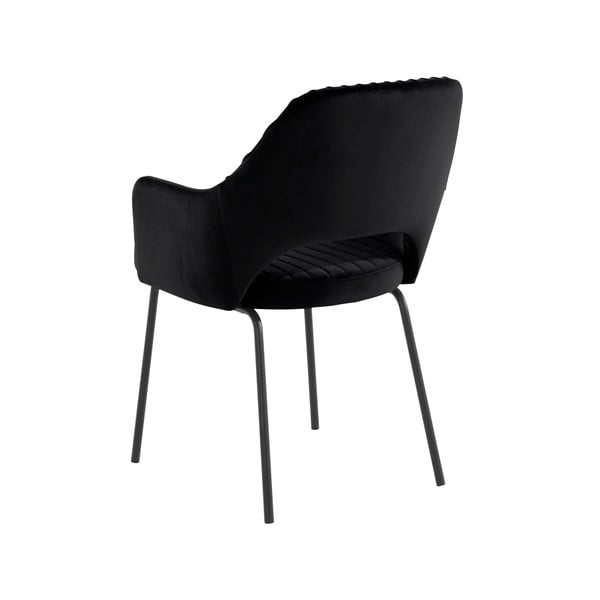 Juodo aksomo valgomojo kėdės, 2 vnt. Britney - Støraa-image-3