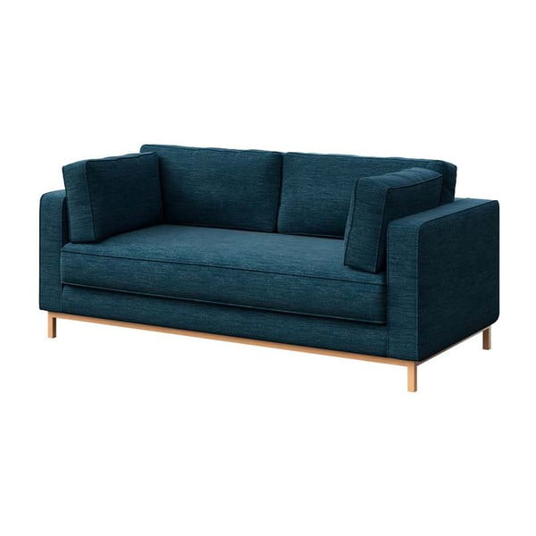 Sofa tamsiai mėlynos spalvos 192 cm Celerio – Ame Yens-image-2