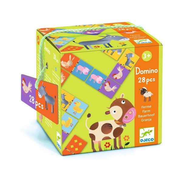 Vaikų domino Djeco Ūkyje-image-1