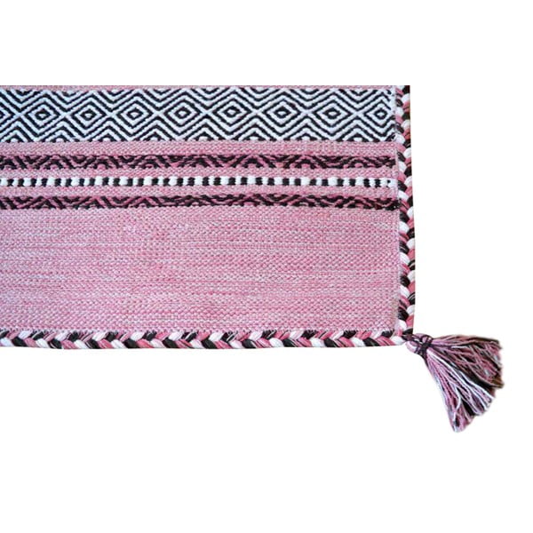 Rožinis medvilninis kilimas Webtappeti Antique Kilim, 120 x 180 cm-image-1