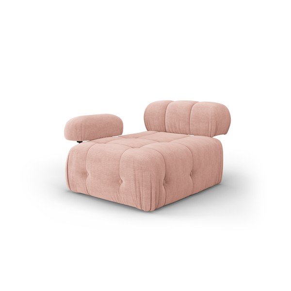 Modulinė sofa šviesiai rožinės spalvos Ferento – Cosmopolitan Design-image-3