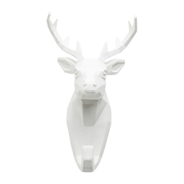 Balta plieninė sieninė pakaba "Kare Design Deer