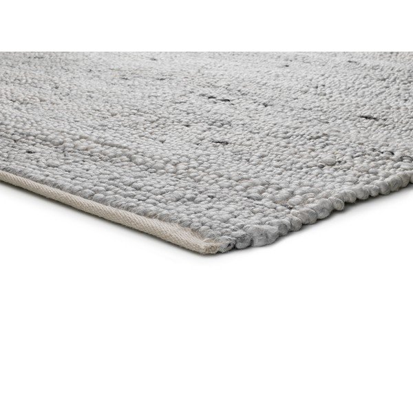 Šviesiai pilkas kilimas iš perdirbto plastiko Universal Cinder, 200 x 300 cm-image-2