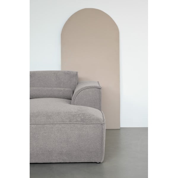 Kampinė sofa šviesiai pilkos spalvos (su dešiniuoju kampu) Flex Felix – Miuform-image-4
