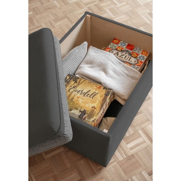 Taburetė tamsiai pilkos spalvos Wilson – Miuform-image-3