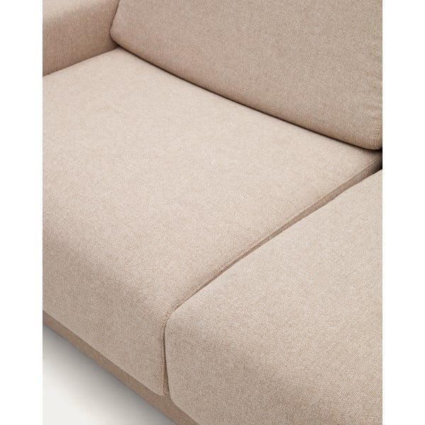 Sulankstoma sofa smėlio spalvos 204 cm Anley – Kave Home-image-2