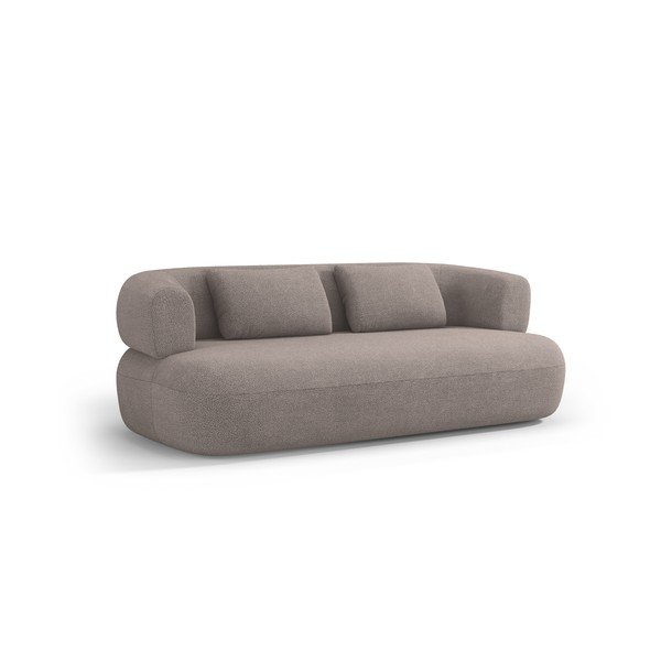Šviesiai rudos spalvos sofa iš boucle 178 cm Jenny – Micadoni 