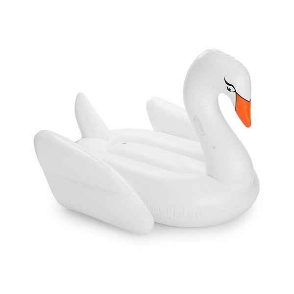 Baltas pripučiamas gultas Gadgets House Swan