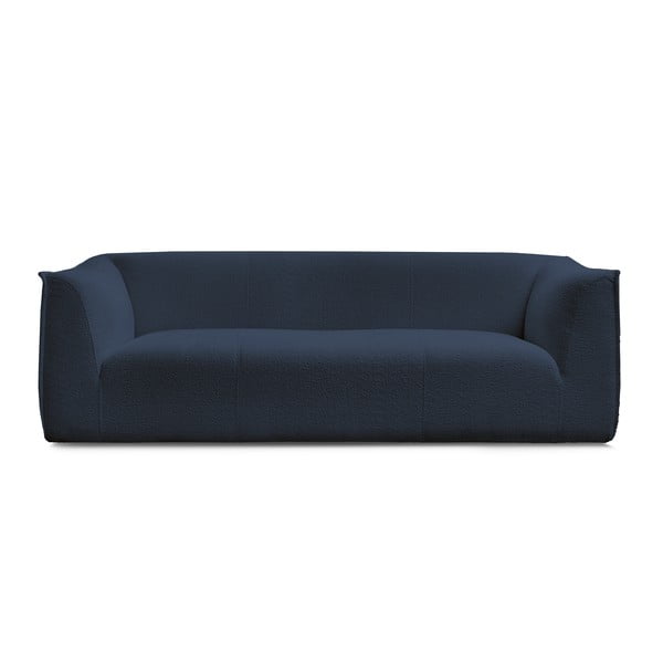 Tamsiai mėlynos spalvos iš boucle sofa 242 cm Giorgia – Bobochic Paris