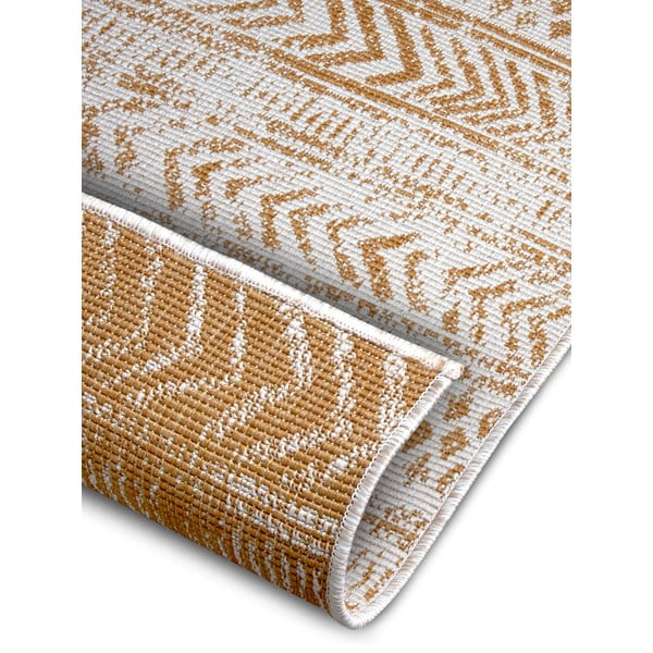 Lauko kilimas ochros spalvos/baltos spalvos 160x230 cm Biri – NORTHRUGS-image-2