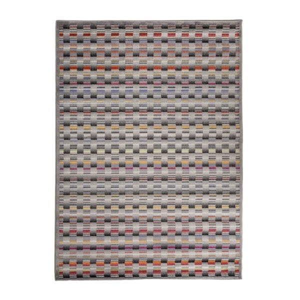 "Floorita Optical Lento", pilka labai atspari kiliminė danga, 117 x 170 cm
