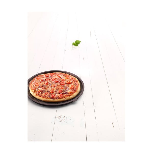 Rudas apvalus silikoninis kilimėlis picai Lékué Pizza, ⌀ 36 cm-image-1