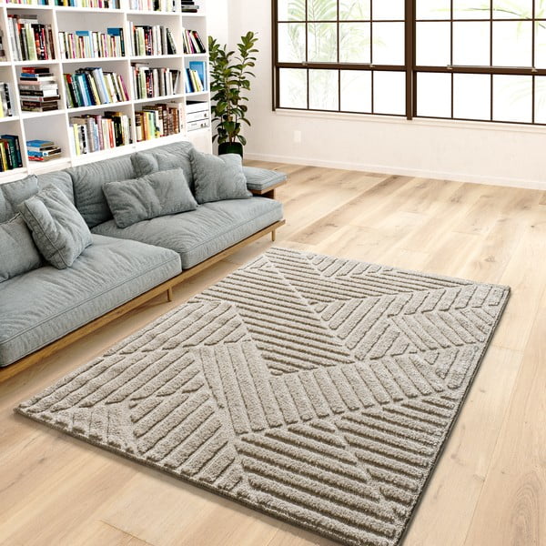 Kilimas smėlio spalvos 80x150 cm Numa – Universal-image-1