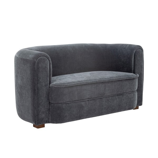 Iš velveto sofa mėlynos spalvos/pilkos spalvos 152 cm Malala – Bloomingville-image-4