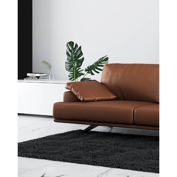 Sofa konjako rudos spalvos iš odos 220 cm Prado – MESONICA-image-3