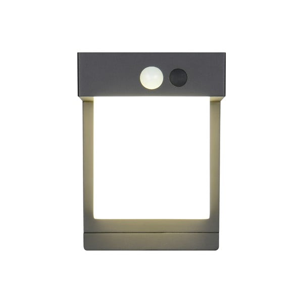 Sieninis lauko šviestuvas LED saulės baterijos (aukštis 14 cm) Colombo – Reality-image-2