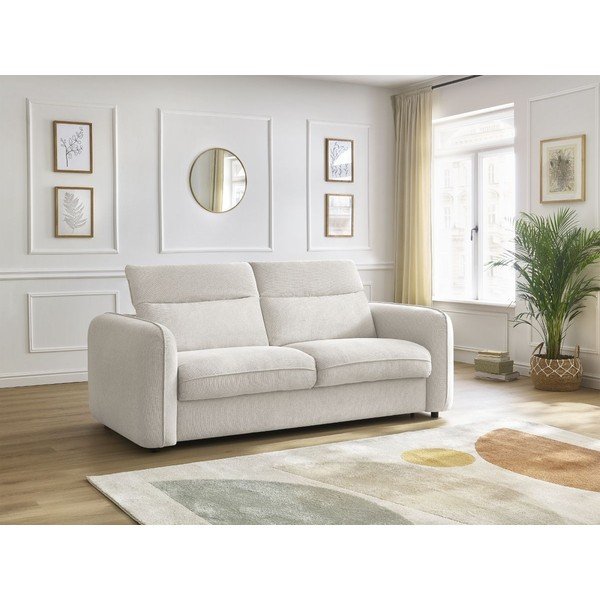 Baltos spalvos sofa 216 cm Achille – Bobochic Paris-image-1