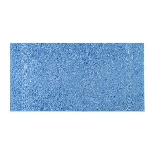 Mėlynas grynos medvilnės rankšluostis "Sky", 50 x 90 cm