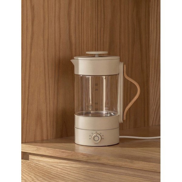 Smėlio spalvos iš stiklo virdulys 1,2 l Emma – Stelton-image-2