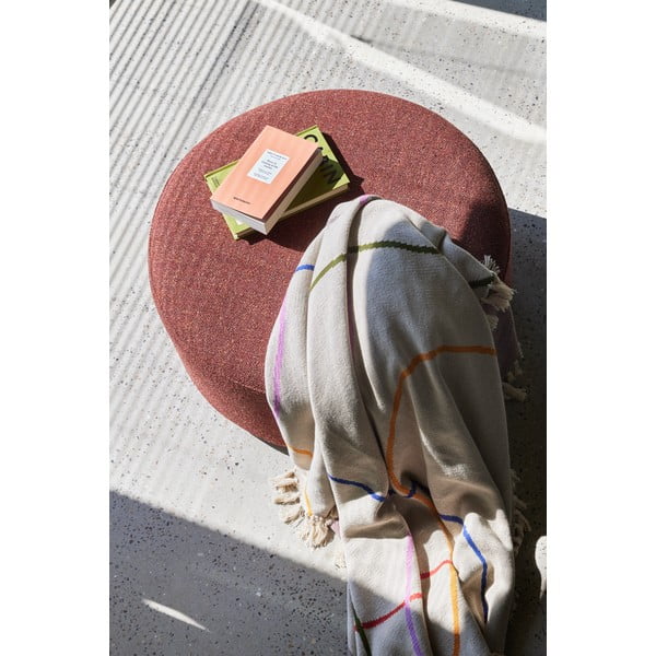 Pufas raudonos spalvos Marshmellow – Hübsch-image-2