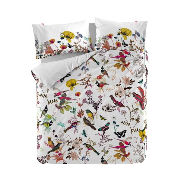Medvilninis antklodės užvalkalas dvigulei lovai "Happy Friday Birds of Paradise", 220 x 220 cm