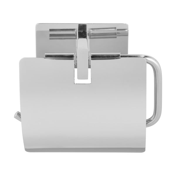 Klijuojamas iš nerūdijančio plieno laikiklis tualetiniam popieriui blizgios sidabrinės spalvos Genova – Wenko-image-2