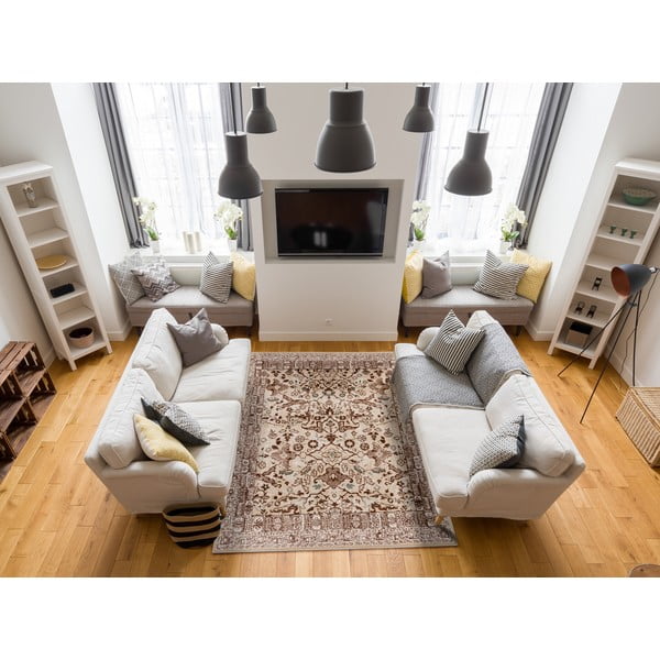 Kilimas šviesiai rudos spalvos 200x280 cm Sensi Jim – FD-image-2