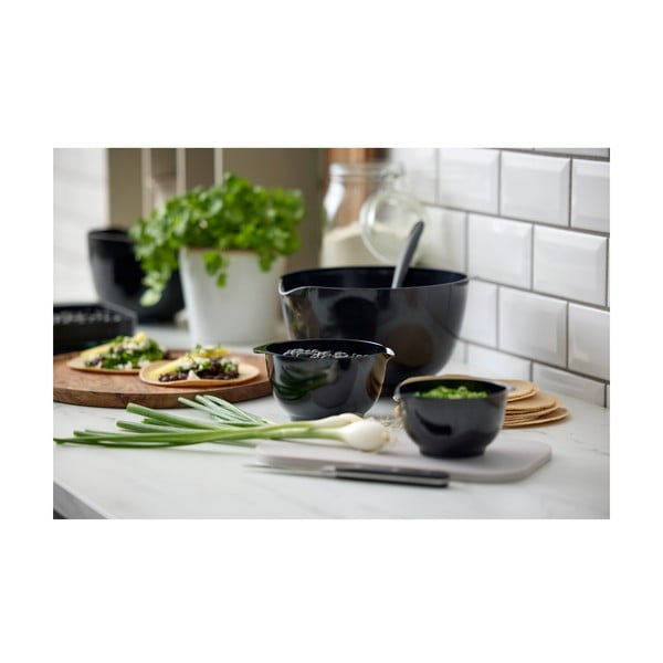 Dubenys juodos spalvos 4 vnt. ø 23 cm Margrethe – Rosti-image-1