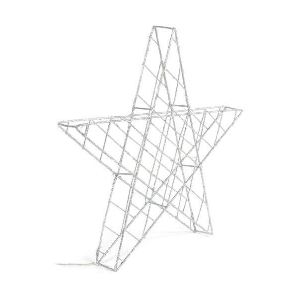 Šviesiai pilkos spalvos šviečianti dekoracija Orazia – Kave Home