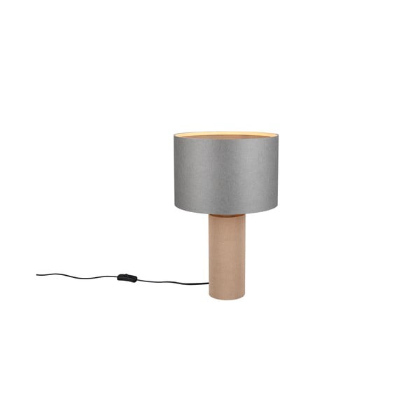 Stalinis šviestuvas pilkos spalvos/smėlio spalvos (aukštis 48 cm) Canio – Trio-image-3
