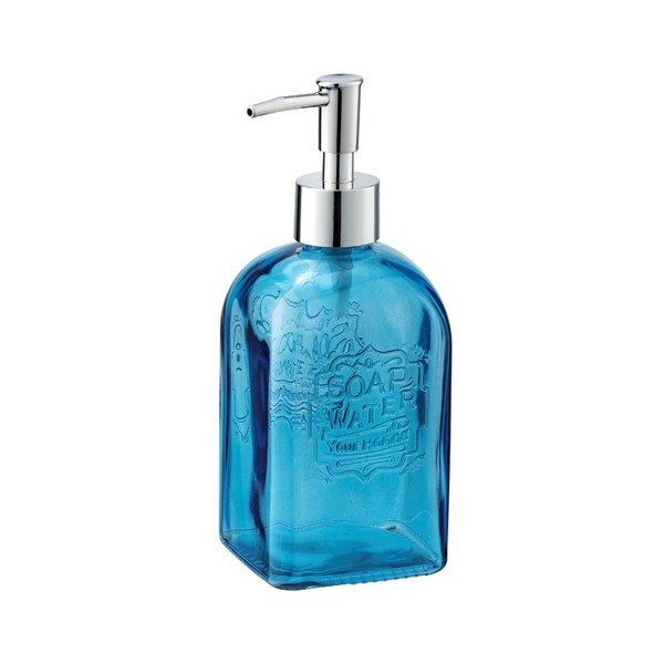 Mėlyno stiklo muilo dozatorius Wenko Vetro-image-2