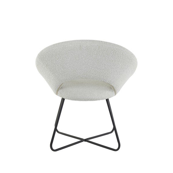 Krėslas baltos spalvos iš boucle Antony – Light & Living-image-3