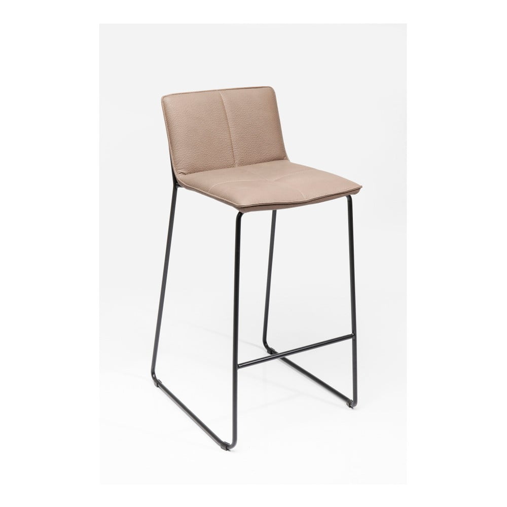 2 baro kėdžių su šviesiai rausvais apmušalais rinkinys "Kare Design