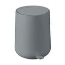 Iš plastiko šiukšliadėžė tamsiai pilkos spalvos su pedalu 5 l Nova – Zone