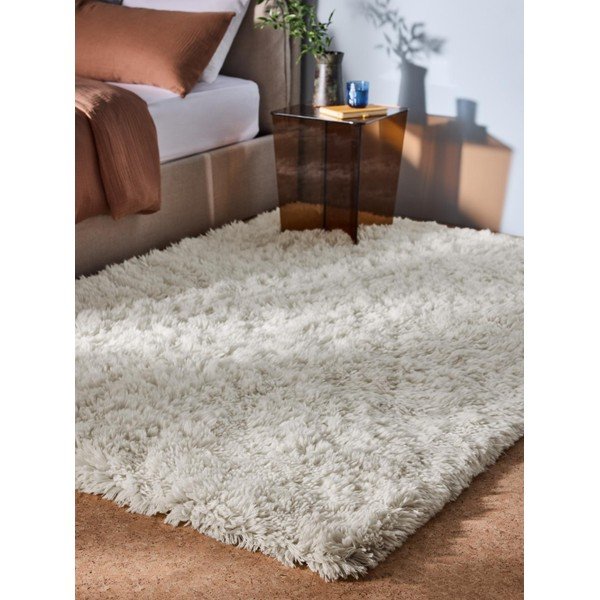 Baltos spalvos iš vilnos kilimas 200x290 cm Dala – MADE-image-2