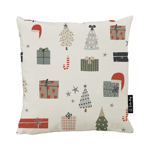 Dekoratyvinis pagalvės užvalkalas su Kalėdų motyvu 45x45 cm Gifts From Santa – Butter Kings